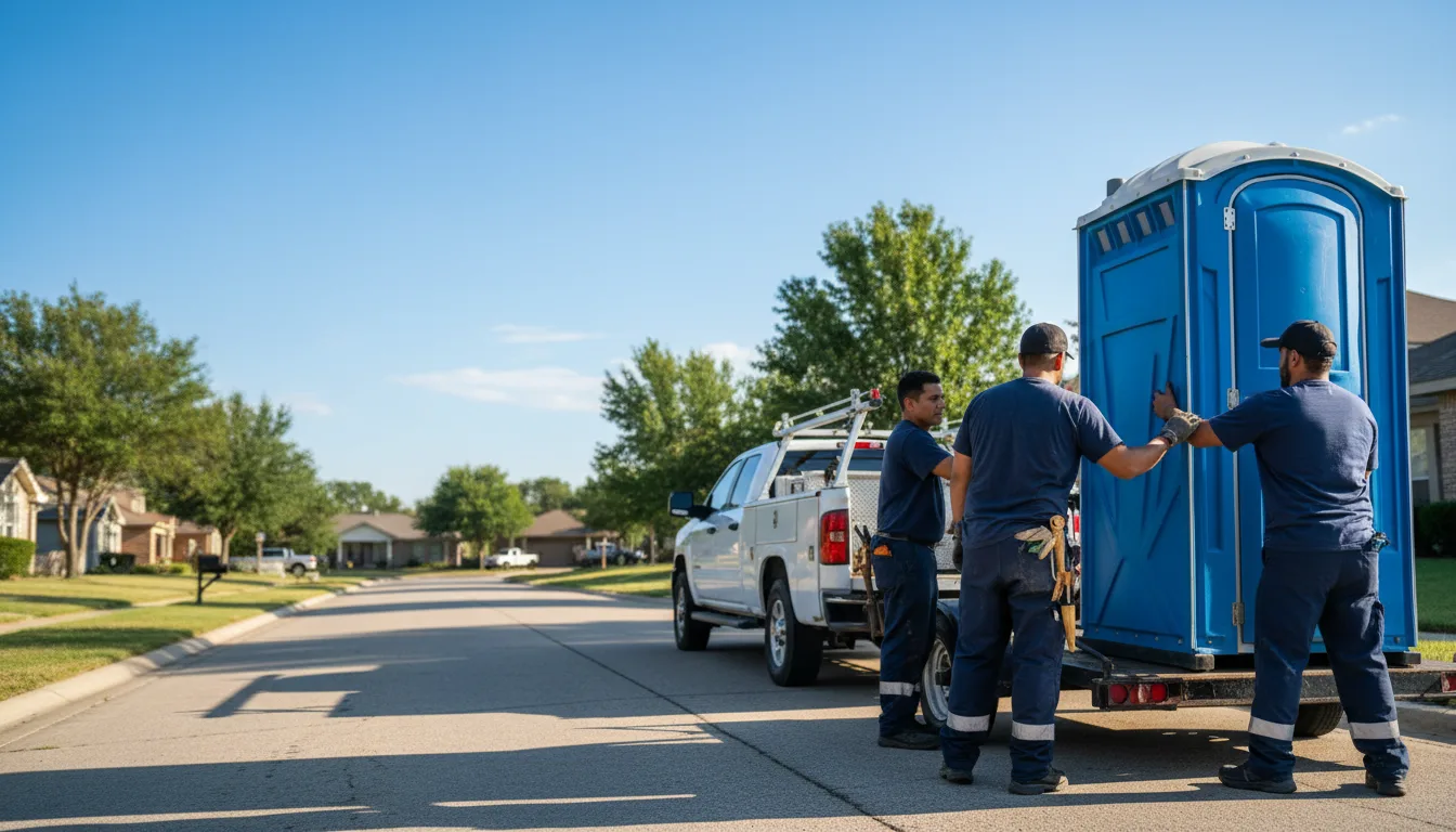 Portable Toilet Rental in Talpa, TX near me